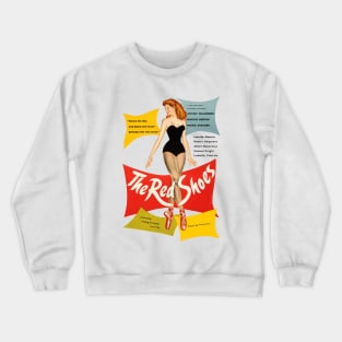 The Red Shoes Movie Poster Crewneck Sweatshirt